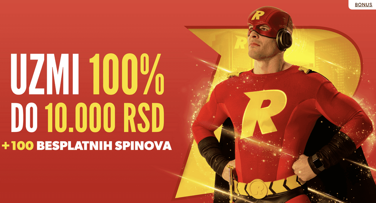 Uzmi 100% do 10.000 rsd