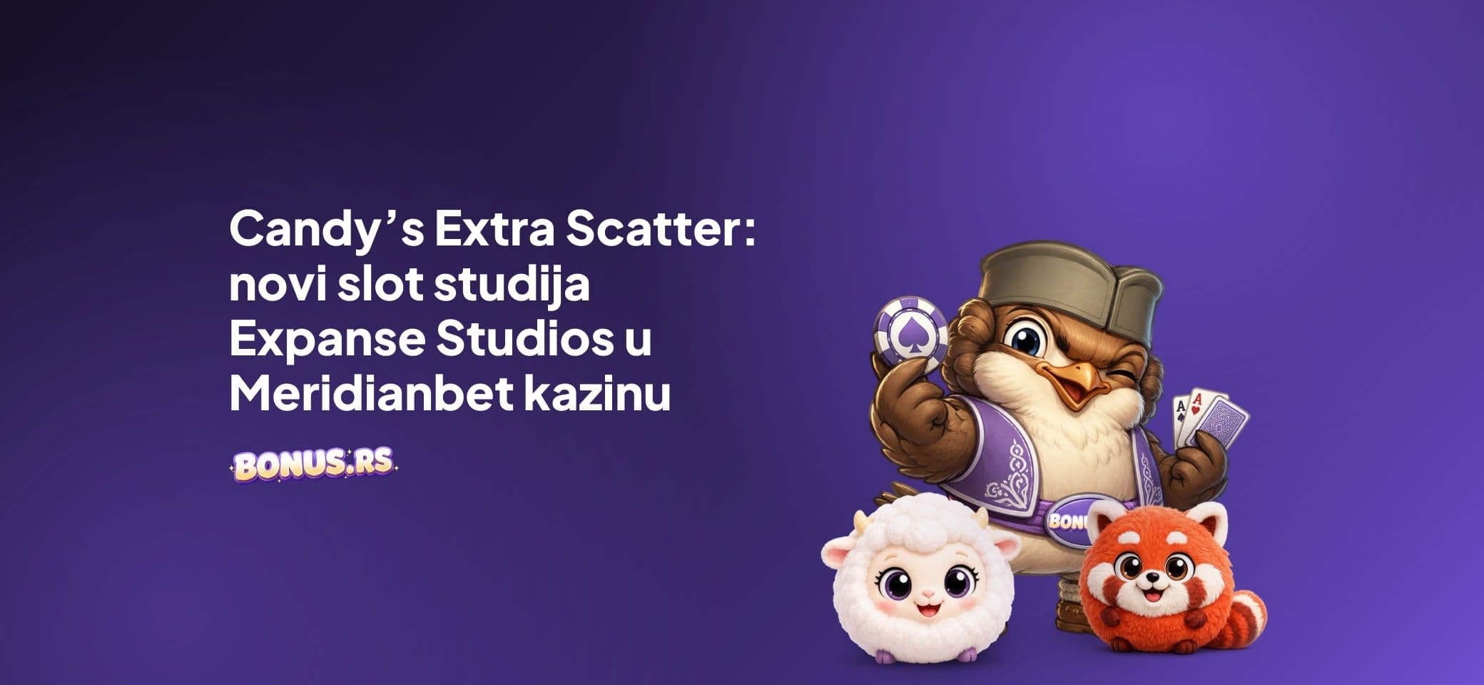 Candy’s Extra Scatter: novi slot studija Expanse Studios u Meridianbet kazinu