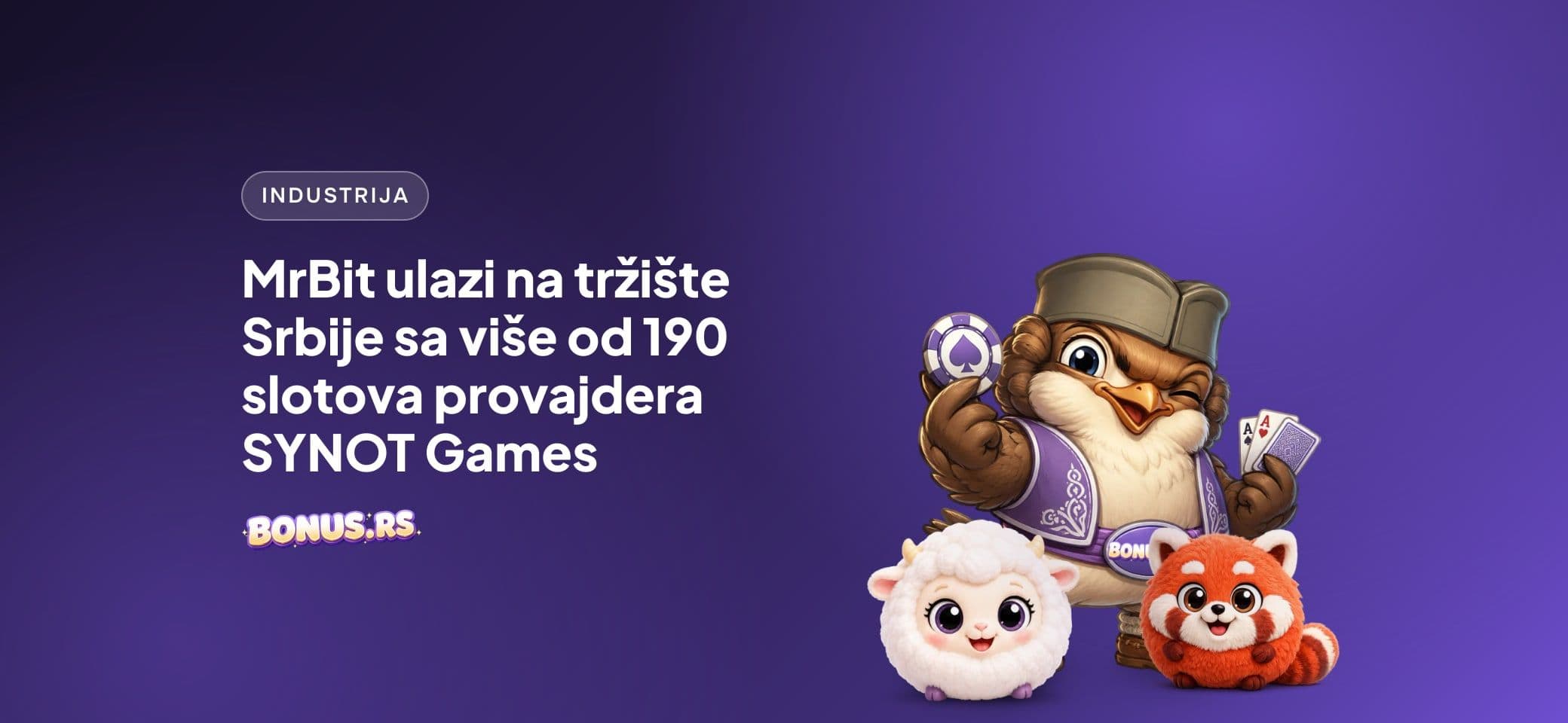 MrBit ulazi na tržište Srbije sa više od 190 slotova provajdera SYNOT Games